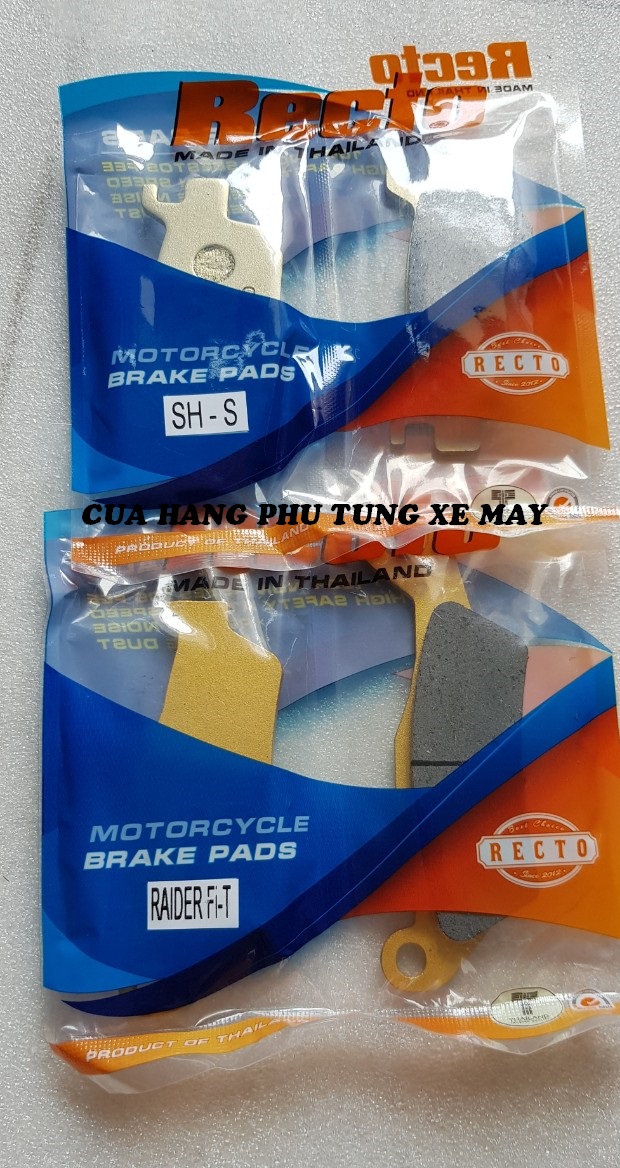 Recto Brake Discs (2 Pairs Front - Rear) for Raider Fi/ Satria Vehicles