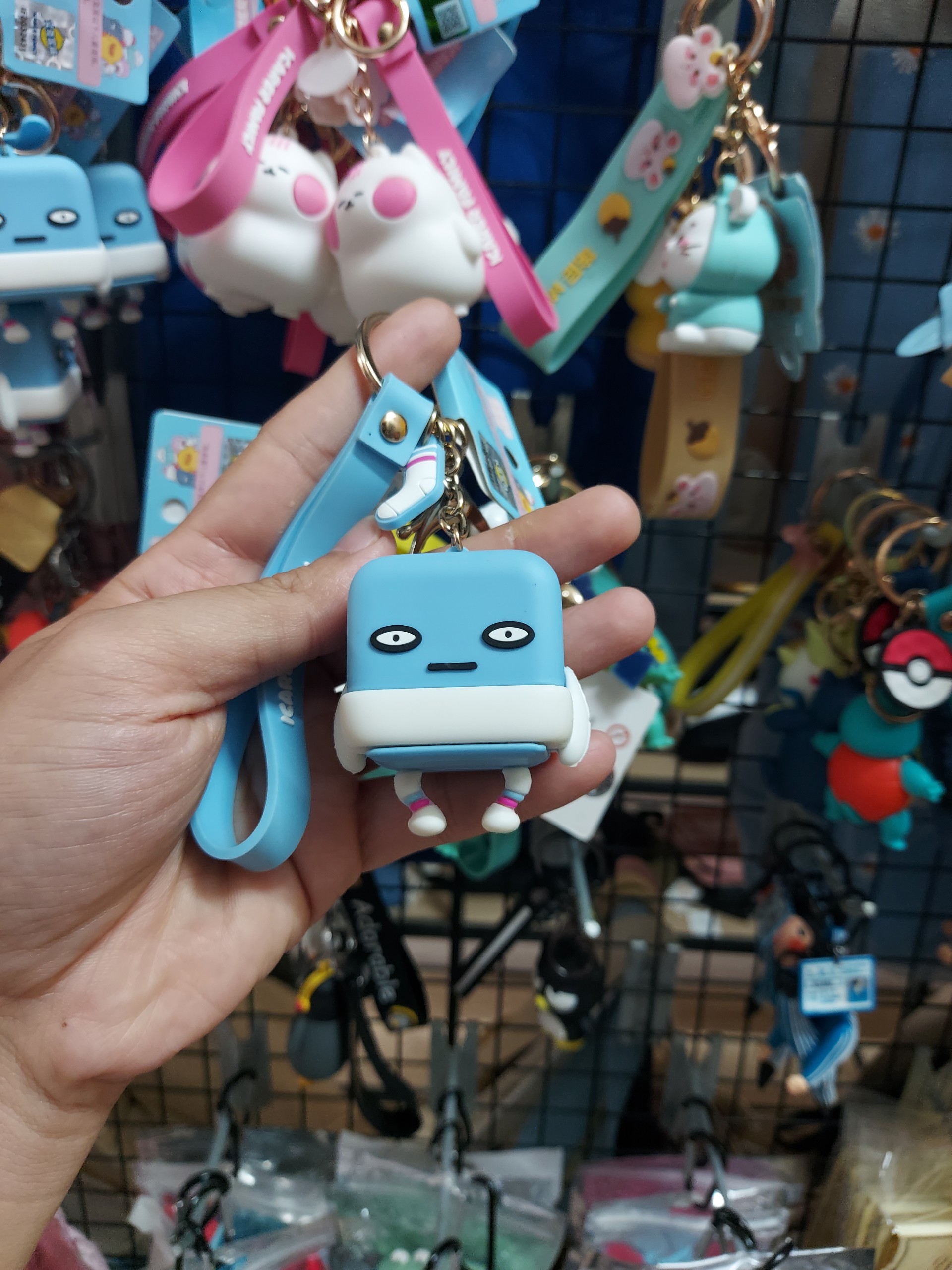 móc khóa treo balo, chìa khóa siêu dễ thương