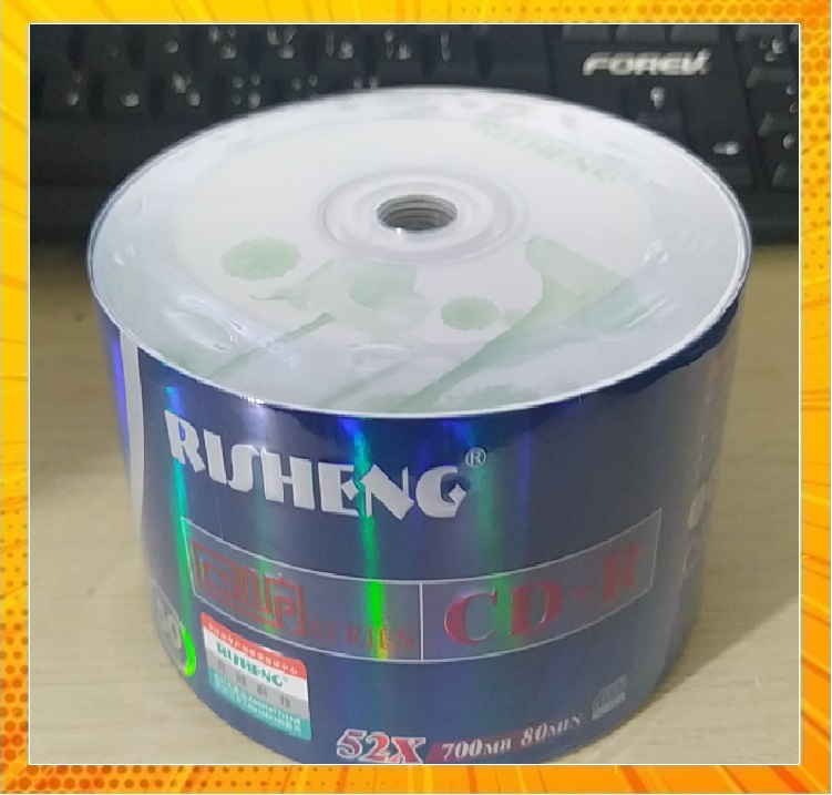 Đĩa trắng ,Đĩa CD trắng Risheng hộp 50 cái dung lượng 700mb