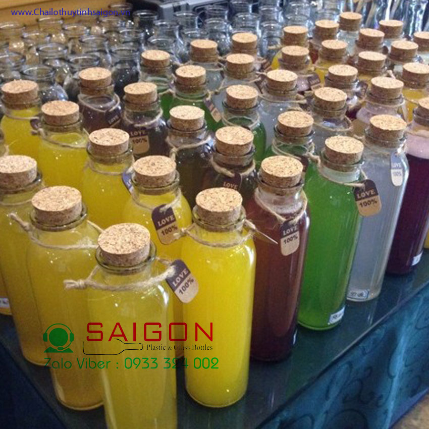 [HCM]Chai Cao nút gỗ 500ml