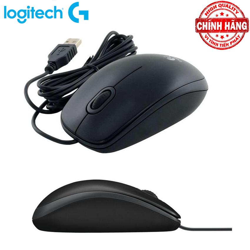 Chuột Máy Tính Logitech B100 cổng usb