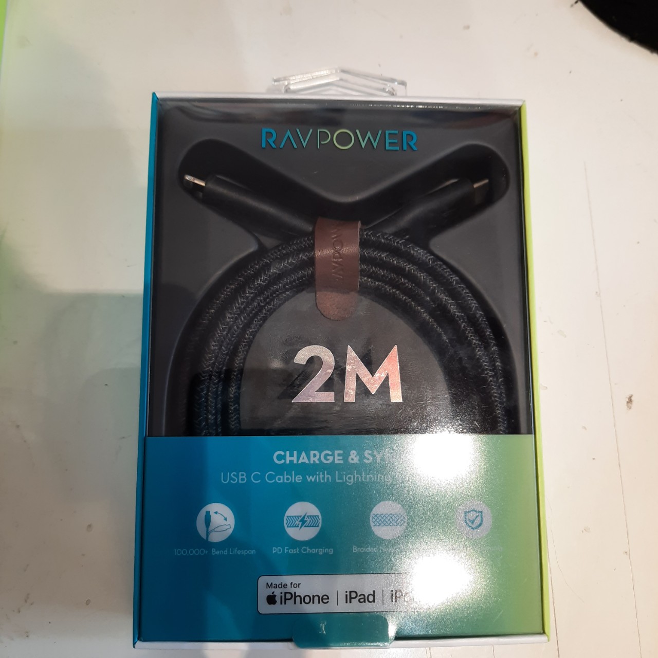 RAVPower RP-CB1005 Type-C To Lightning 2M