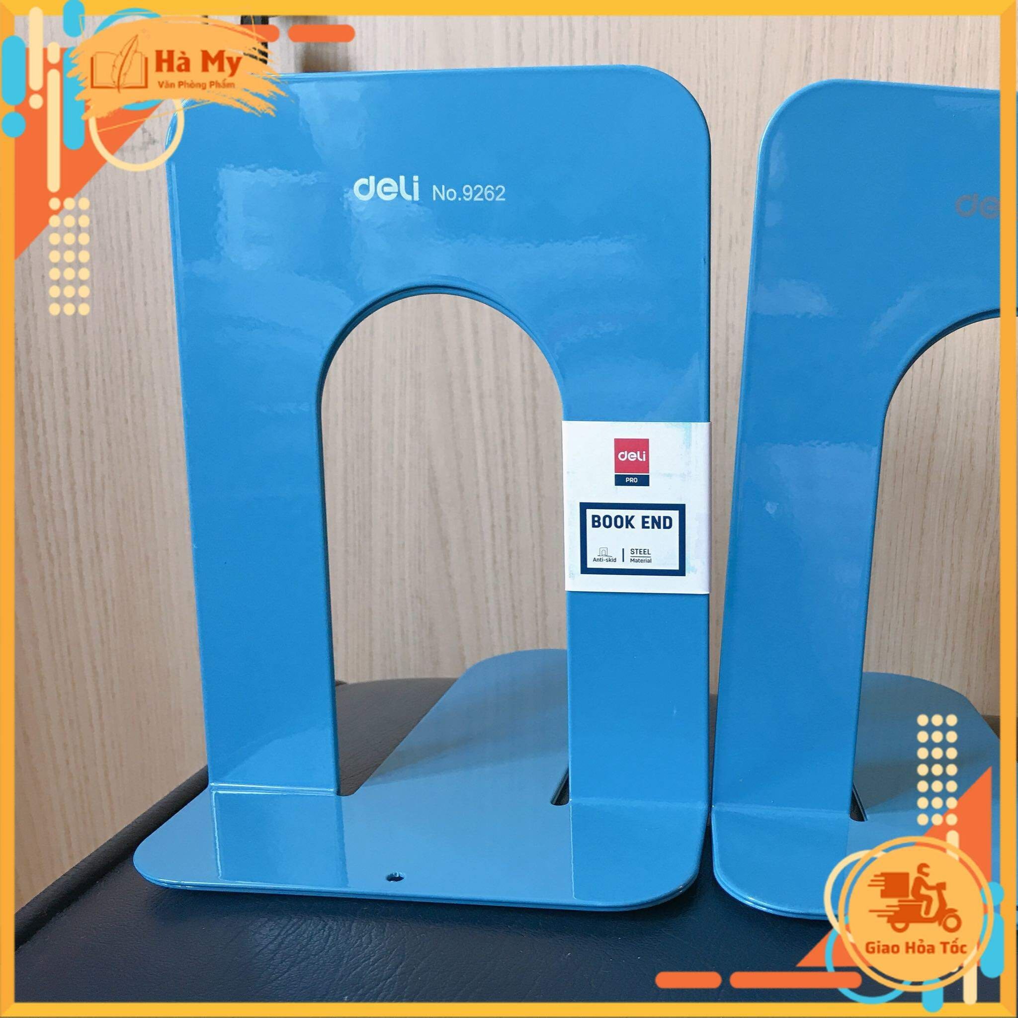 2 Cái Chặn sách vở Deli E9262 Chất liệu cao cấp, bền đẹp