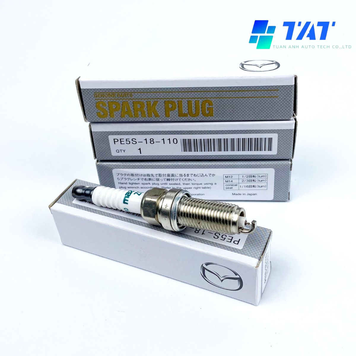 Bugi Iridium Mazda 2, Mazda 3, Mazda 6, Mazda Cx5, Mazda CX3 (PE5S-18-110)