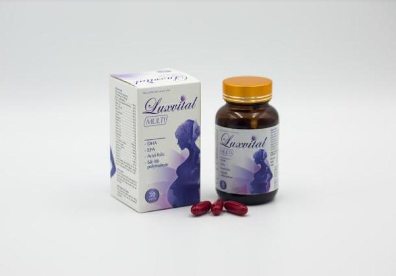 Vitamin tổng hợp Luxvital Multi dành cho mẹ bầu cao cấp