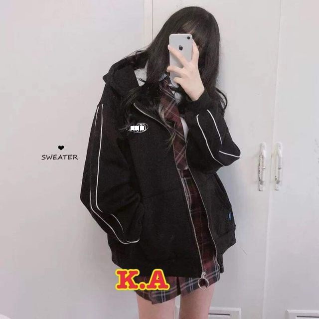 [ SIÊU PHONG CÁCH ] Áo khoác kaki mí phản quang cực đẹp
