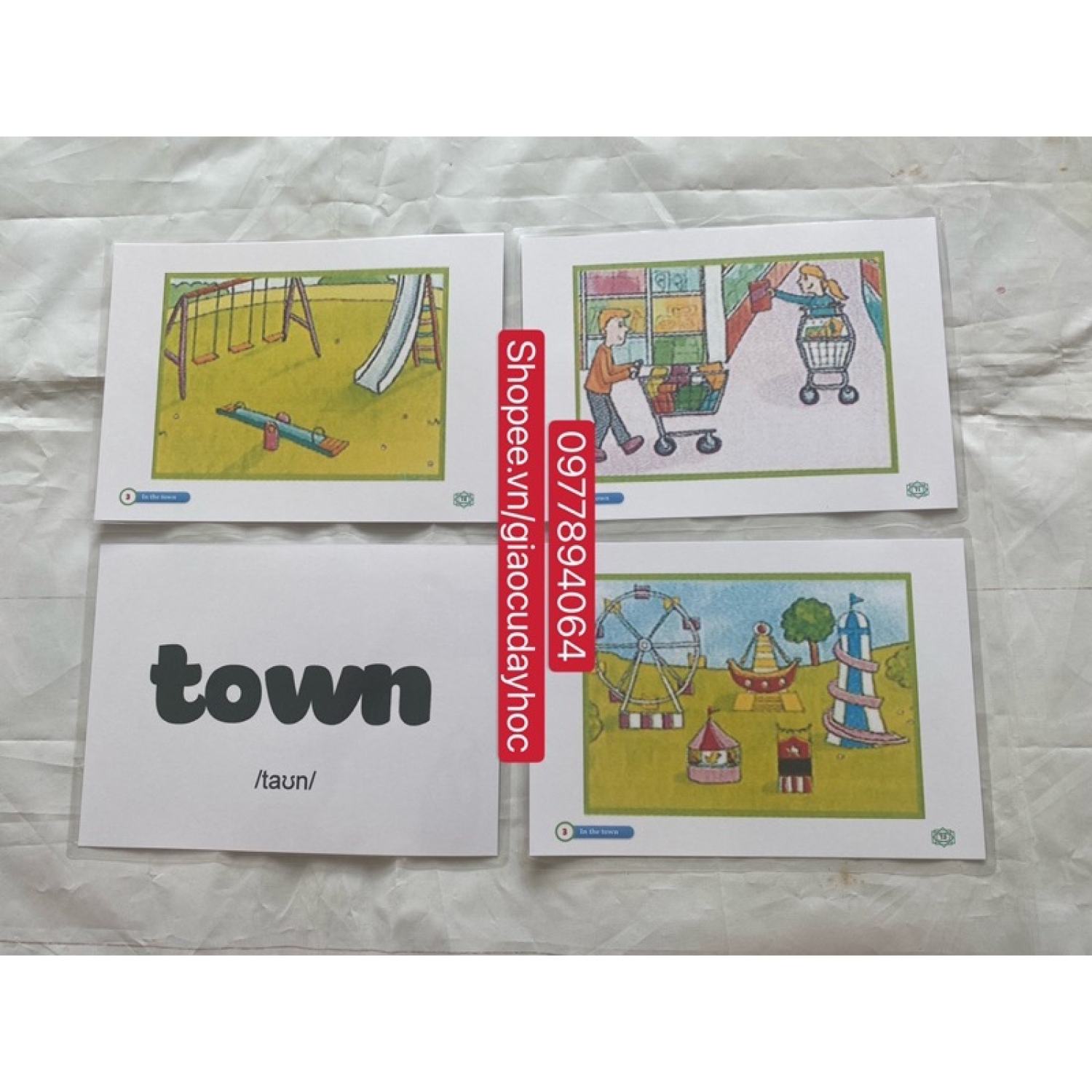 Flashcards Get Ready For Mover luyện thi Cambridge