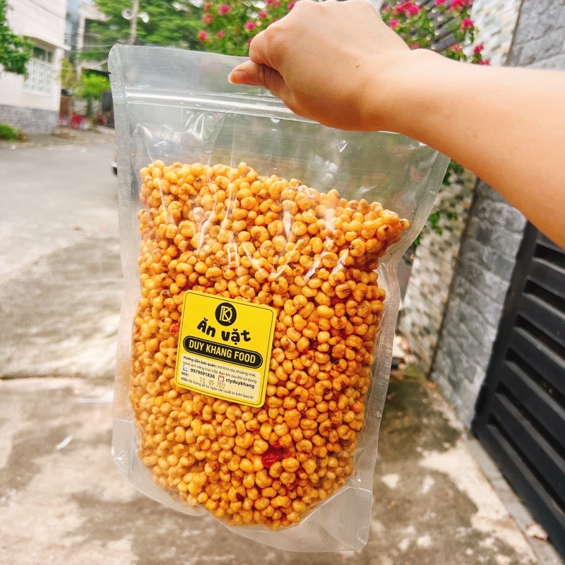 1kg BẮP CHIÊN GIÒN TẨM GIA VỊ TÚI ZIP