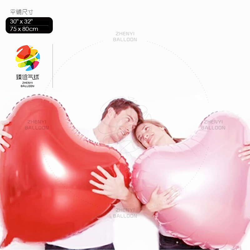 [HCM]Bong bóng kiếng trái tim size lớn 80cm