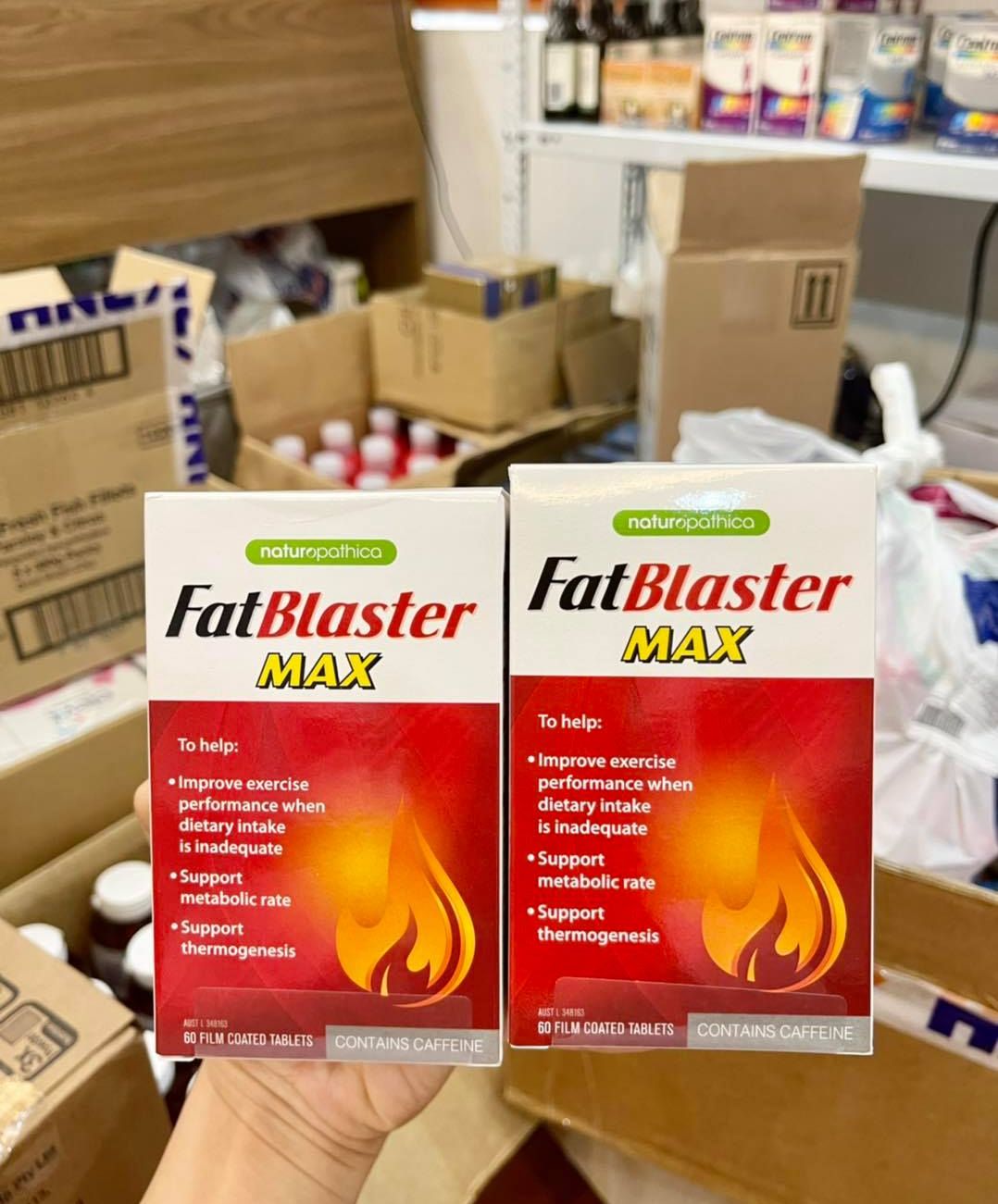 Giảm cân Fatblaster Max Hộp 60 viên