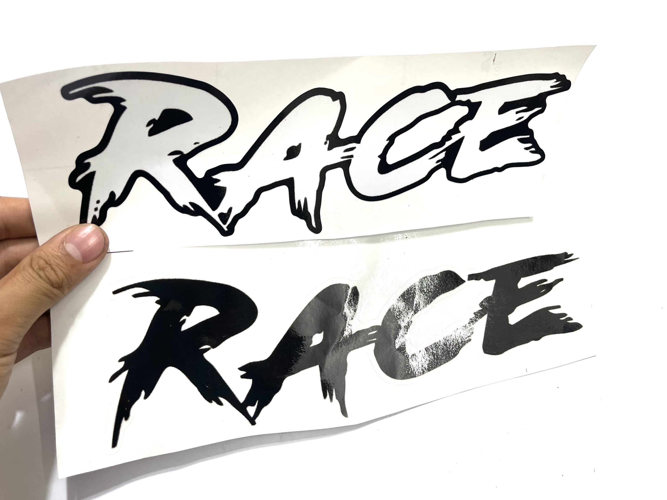 Tem RACE Cao Cấp 3 Lớp Dán Xe