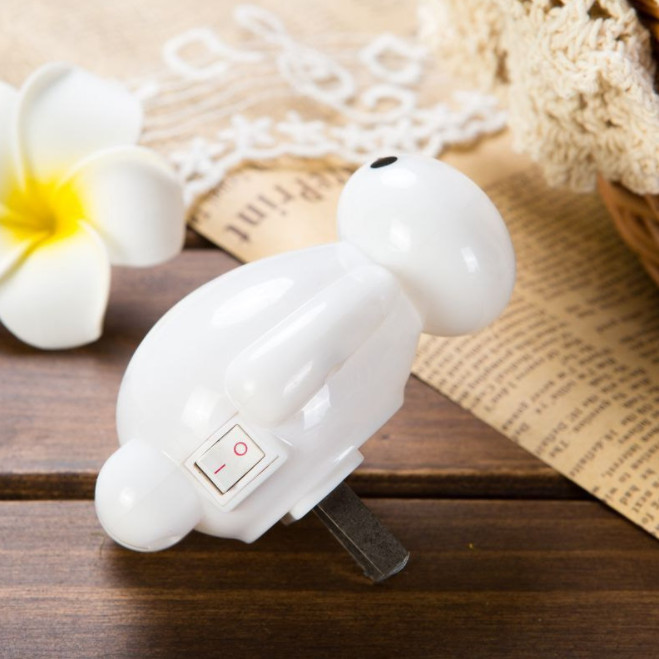 đèn ngủ baymax người tuyết