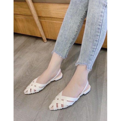 GIÀY SANDAL BỆT MŨI NHỌN DA QUAI ĐAN SD-0300
