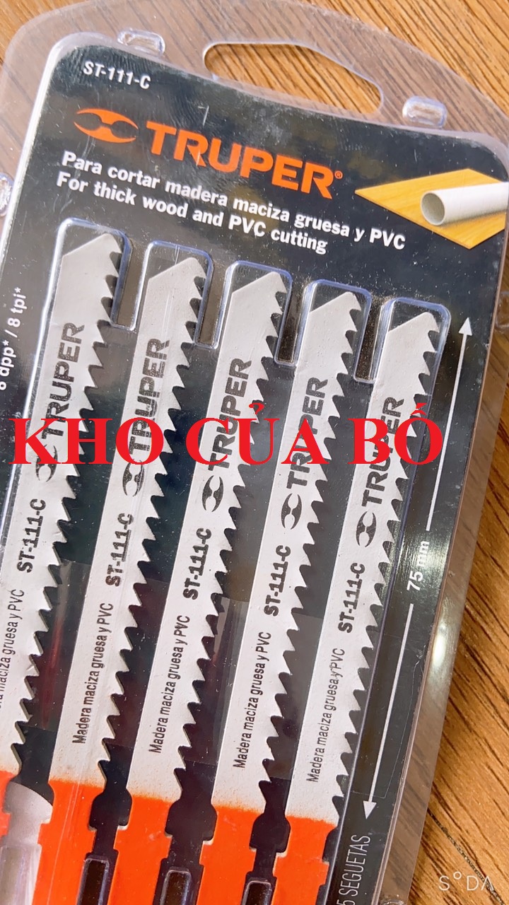Lưỡi cưa lọng gỗ ST-111-C Truper 18128