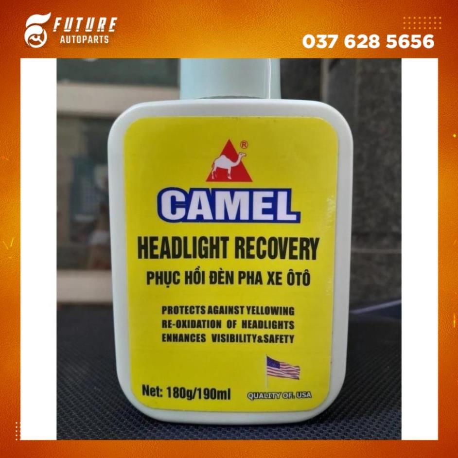 Dung dịch đánh bóng và phục hồi đèn pha dành ô tô, xe máy Camel