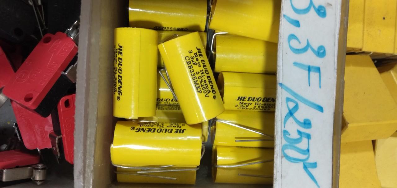 4 Tụ phân tần loa 3.3uf 250v