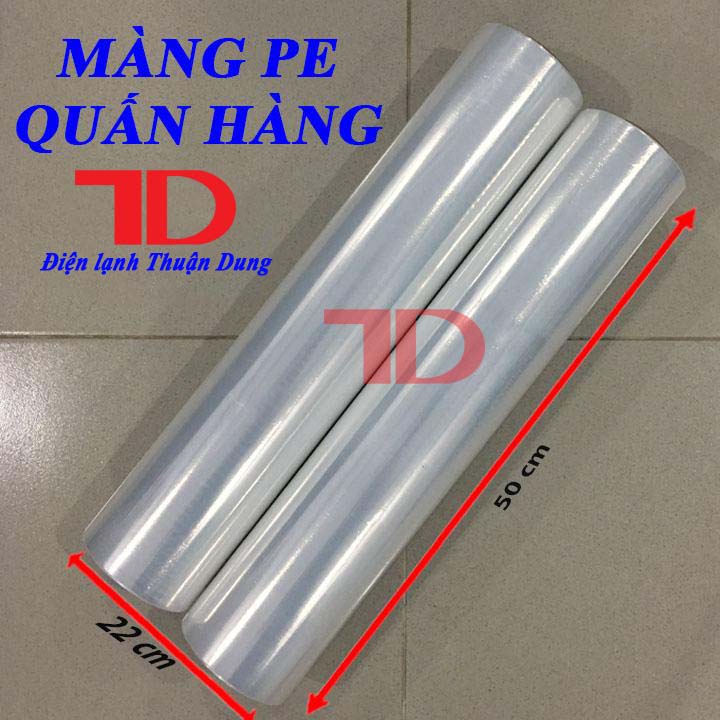 Combo 2 màng pe quấn hàng 2.7 kg