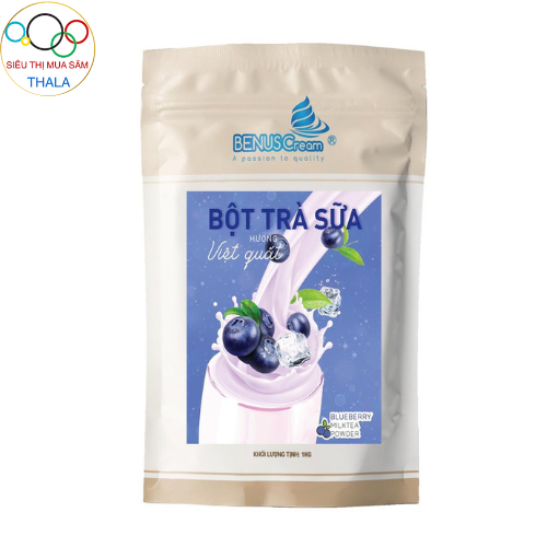 Bột Trà Sữa Hương Việt Quất BENUS
