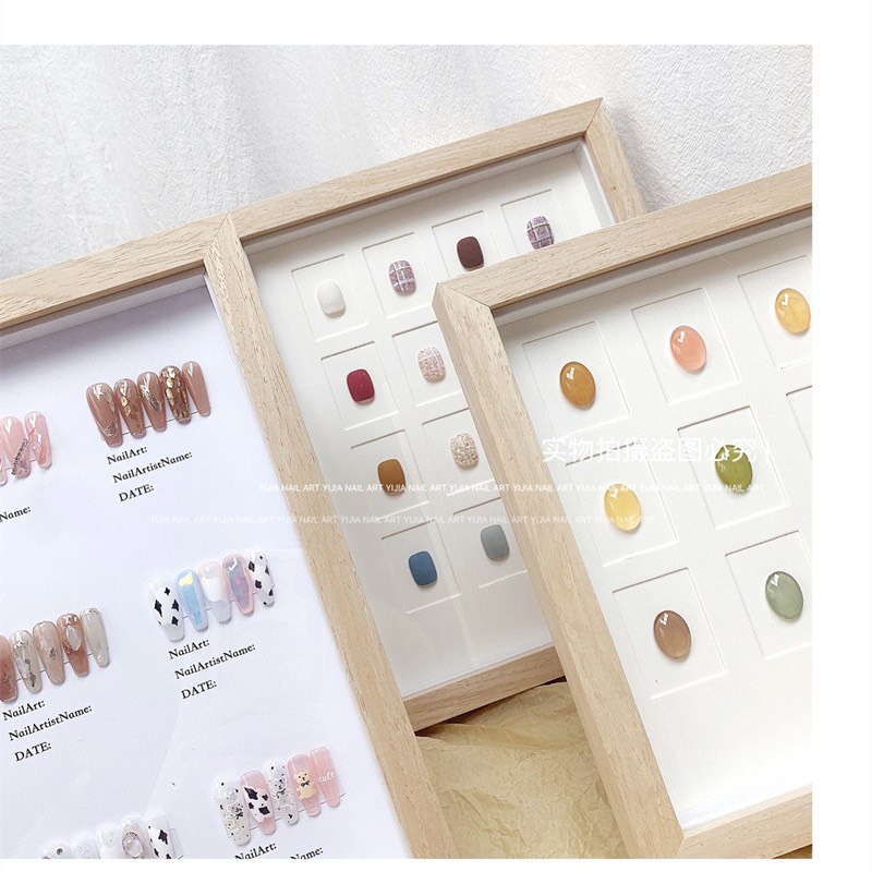{CJ Nails Store} Khung ảnh trưng bày móng nghệ thuật