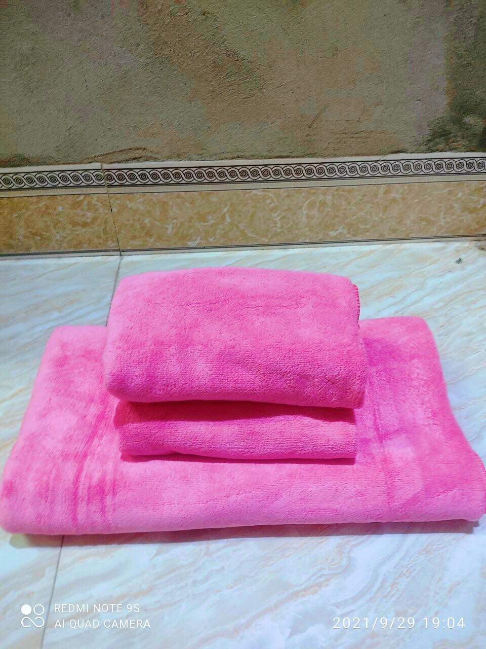 SET 3 khăn (khăn tắm, khăn gội, khăn mặt)