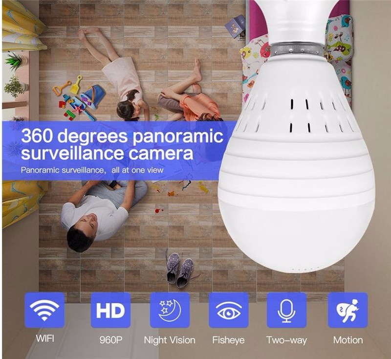 [Tặng Thẻ Nhớ 32GB] Camera Ip Wifi Bóng Đèn Yoosee Cao Cấp