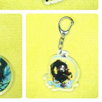 Móc Khóa trần tình lệnh ma đạo tổ sư chibi móc khóa acrylic keychain mica cute đẹp dễ thương anime idol Lam Vong Cơ Ngụy Vô Tiện Tiêu Chiến Vương Nhất Bác