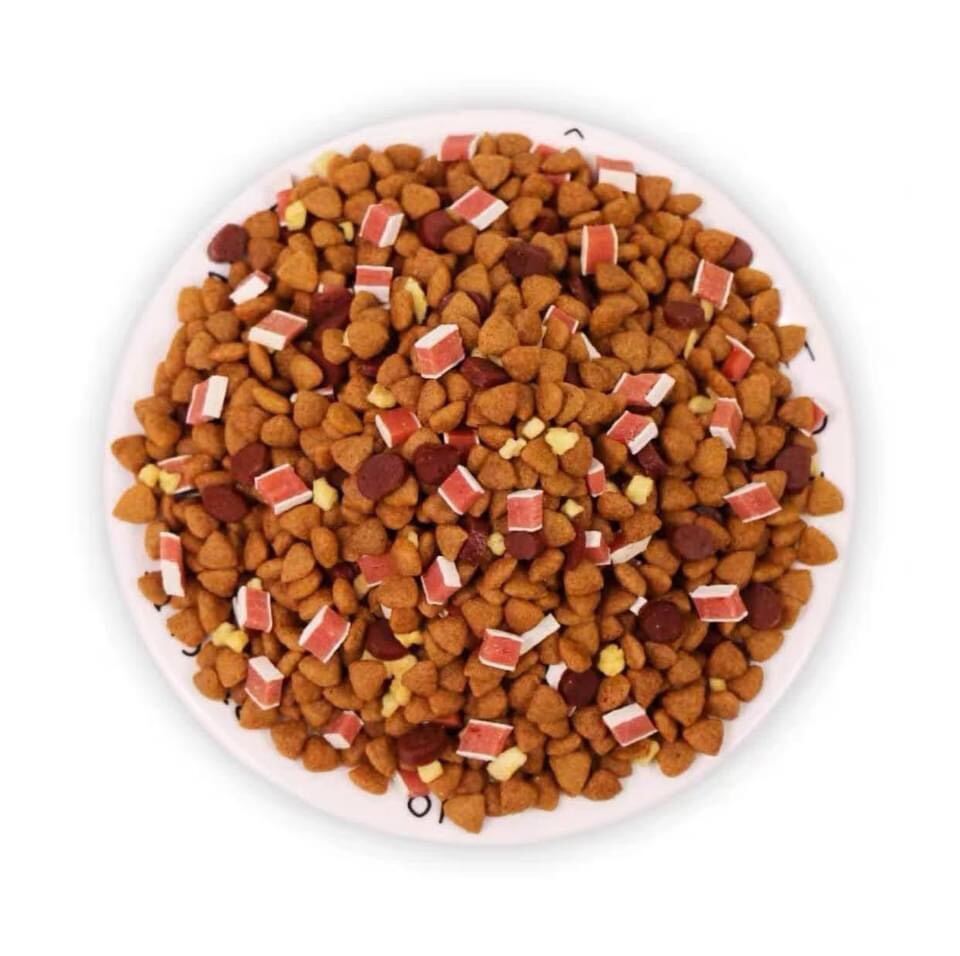 Hạt Captain -Thức ăn cho cún mix thịt bò, phô mai, cá hồi (Túi nhỏ)