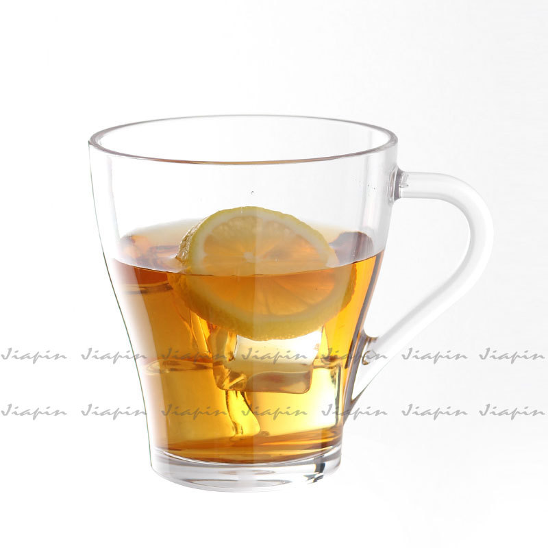 Ly thủy tinh kèm đĩa dung tích 270ml