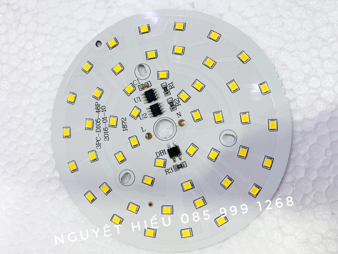 Led miếng 220V 15W ánh sáng vàng