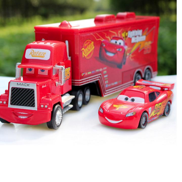 Đồ chơi xe ô tô tải bằng sắt mô hình Lightning Mc Queen Disney Pixar Cars đồ chơi trẻ em