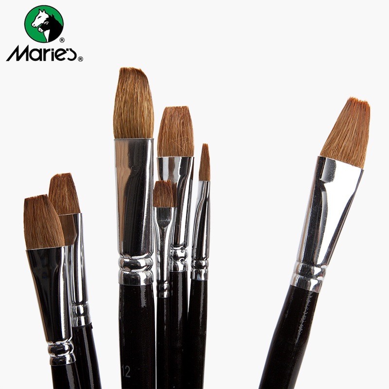 [HCM]Cọ Vẽ Maries Vuông G1820 Giá Rẻ
