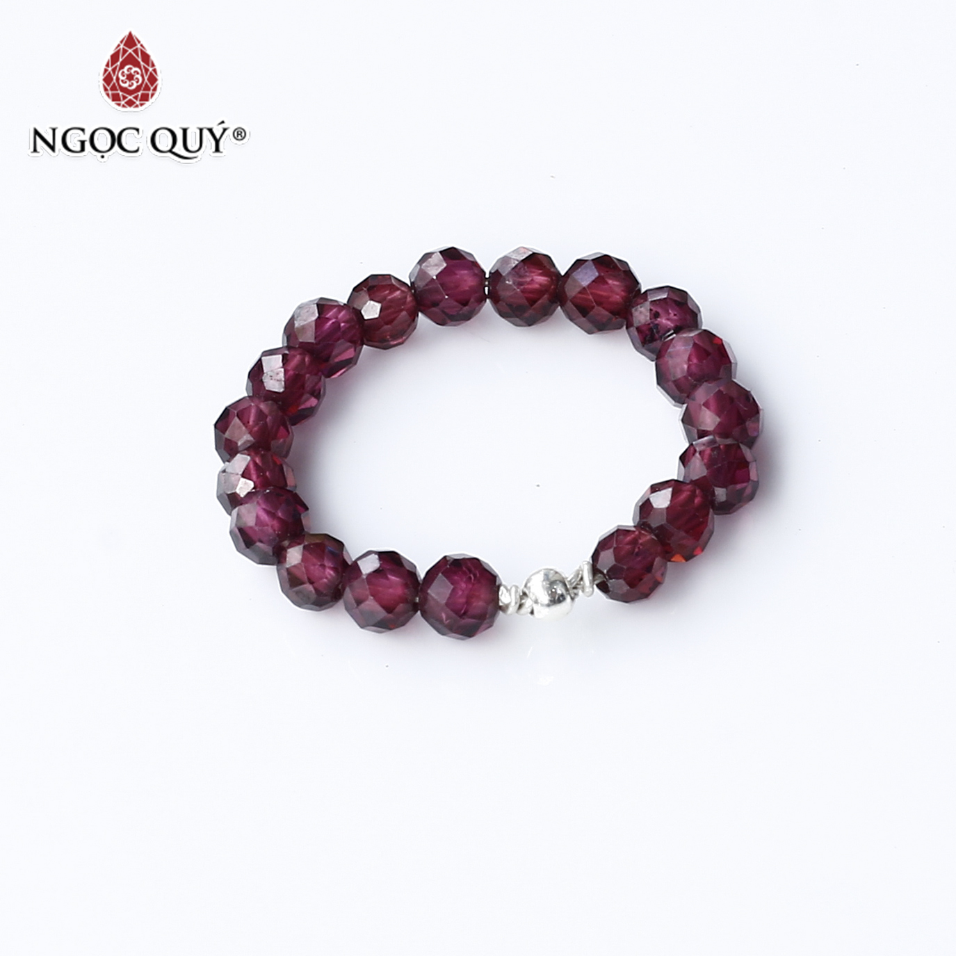 [HCM]Nhẫn đá garnet mệnh hỏa thổ - Ngọc Quý Gemstones