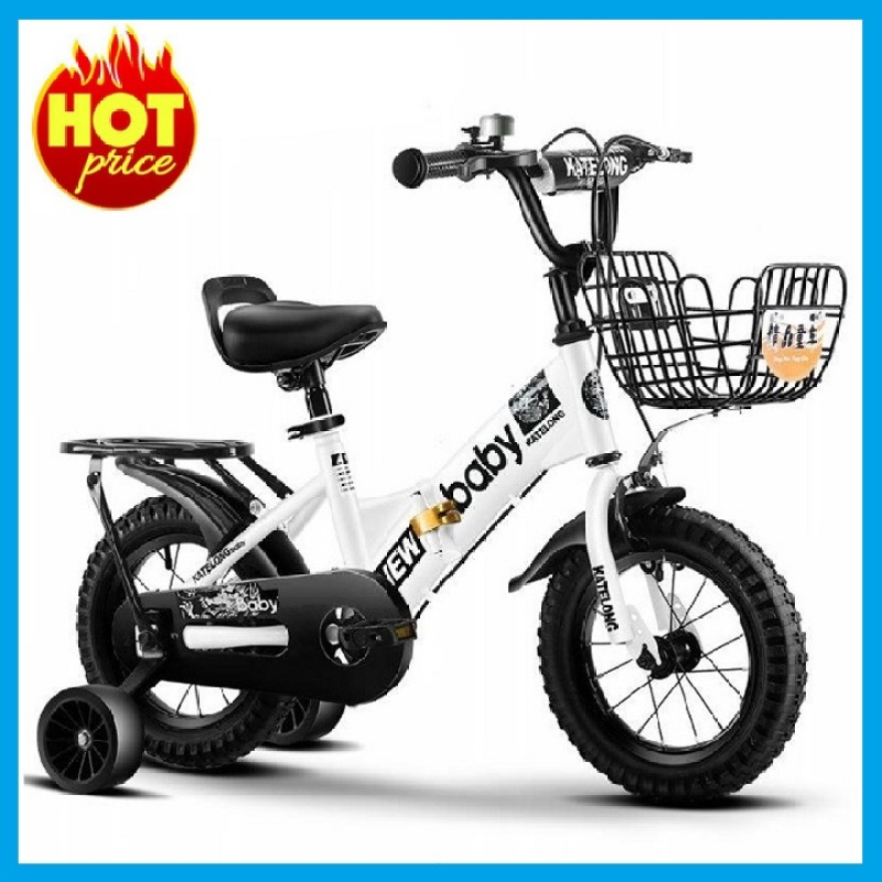 Xe đạp trẻ em gấp gọn thuận tiện, vành nan 12 inch, dành cho trẻ từ 2-8t