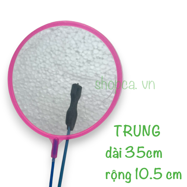 Vợt cá tròn nhỏ nhiều kích thuớc lưới thô