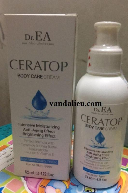 KEM BÔI NGOÀI DA DR.EA CERATOP BODY CARE CREAM 125ML nhập khẩu