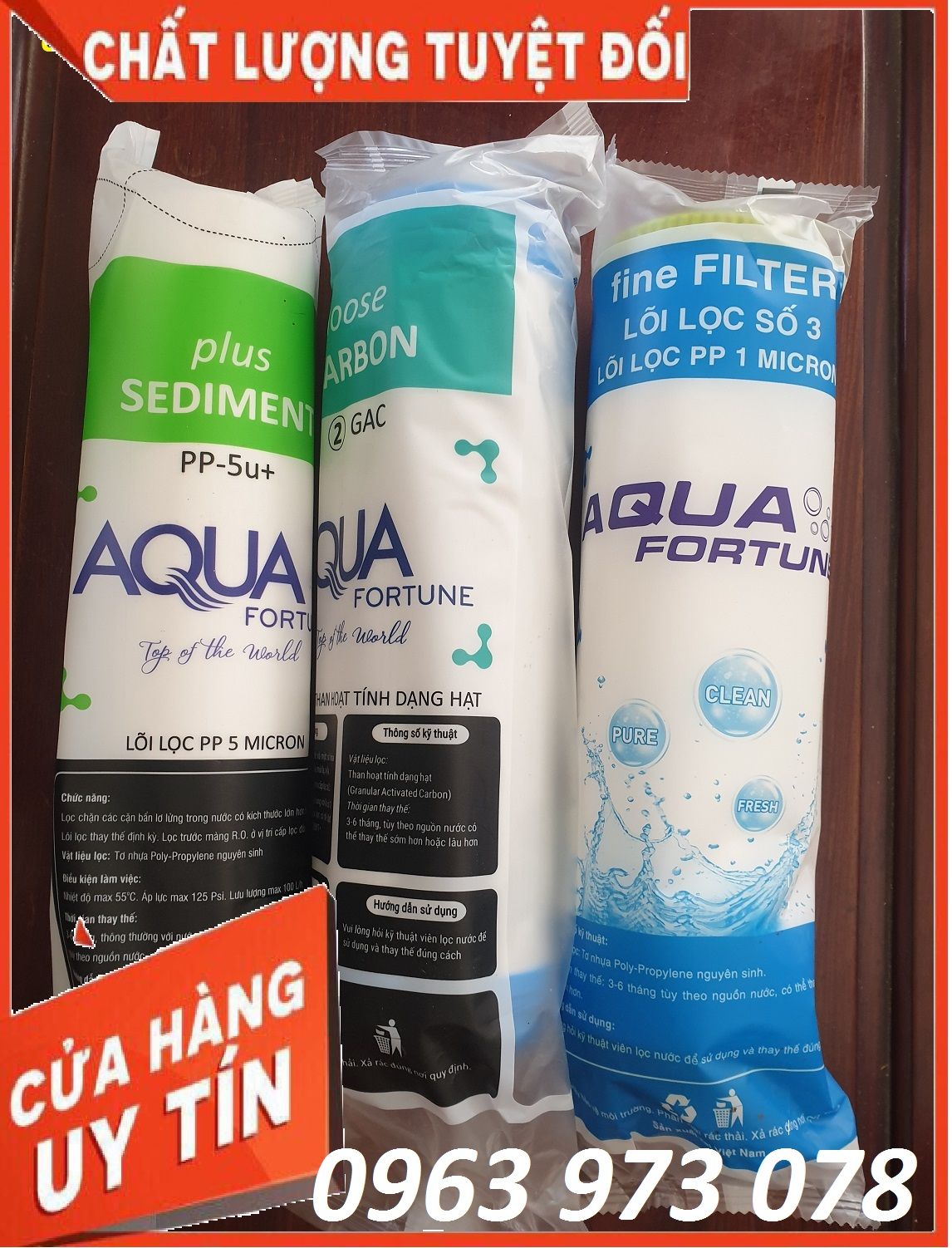 BÁO GIÁ 3 Lõi Lọc Nước | Shopee Lazada Sendo Tiki mới nhất 20 Bộ 3 lõi lọc nước Aqua hàng chính hãng