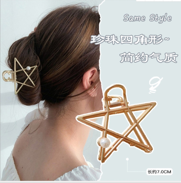 GẮP TÓC KIM LOẠI SIÊU ĐẸP MIX NGỌC GIẢ