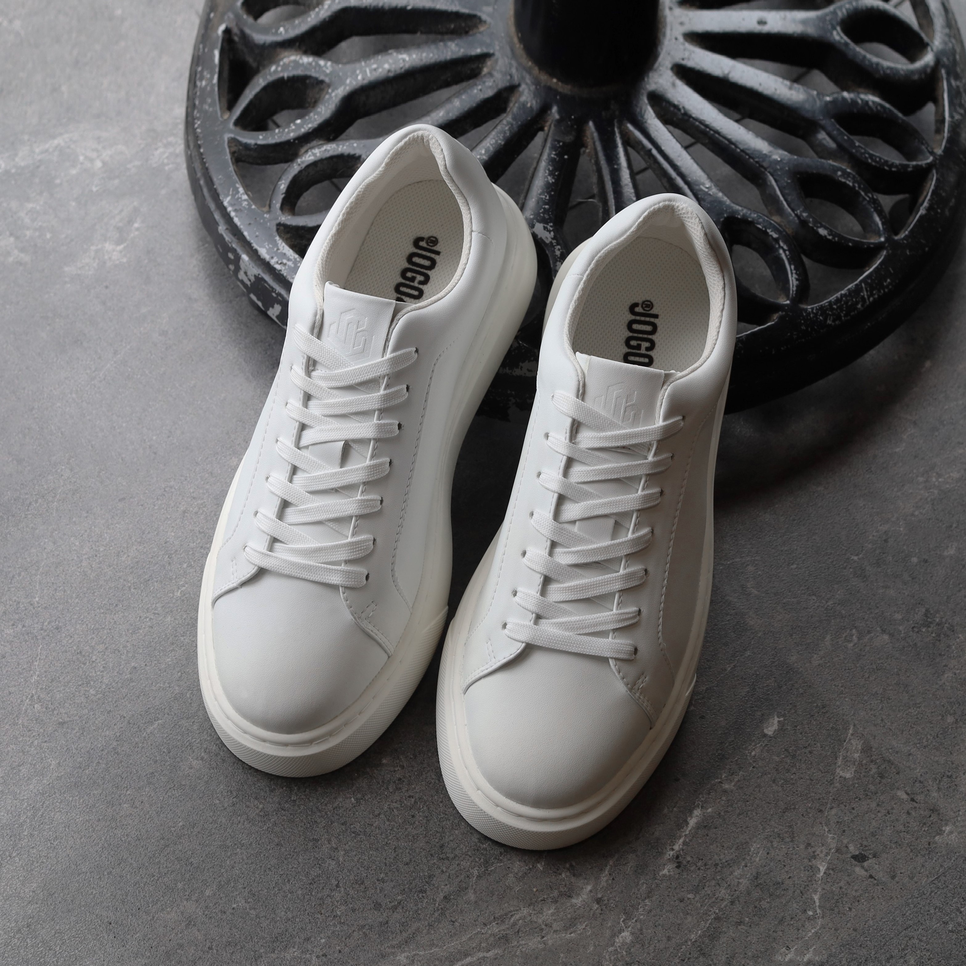 Giày Sneaker Basic JOG04 - Đế khâu cao 4cm , bảo hành chính hãng 12 tháng ( S1 )