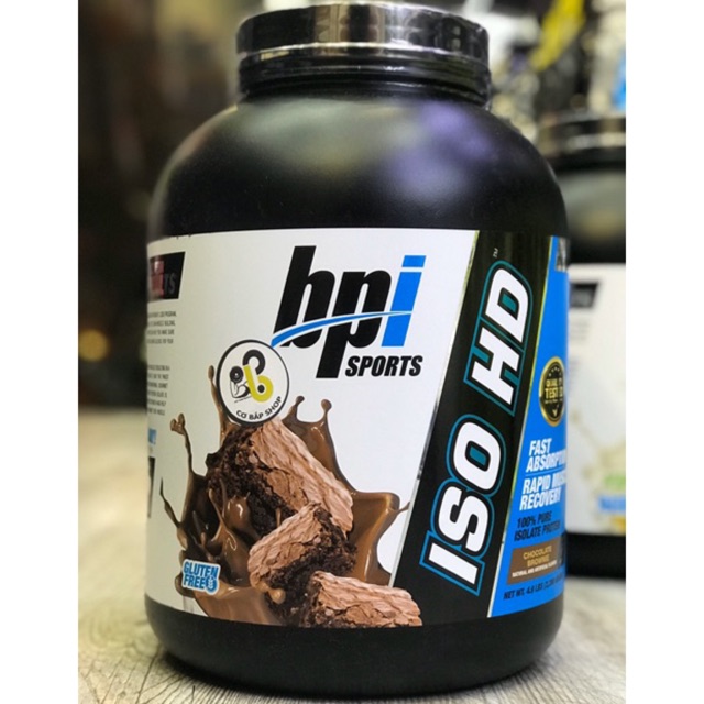 Whey Protein ISO HD Hộp 5lbs 100% Isolate - Tặng Bình Lắc
