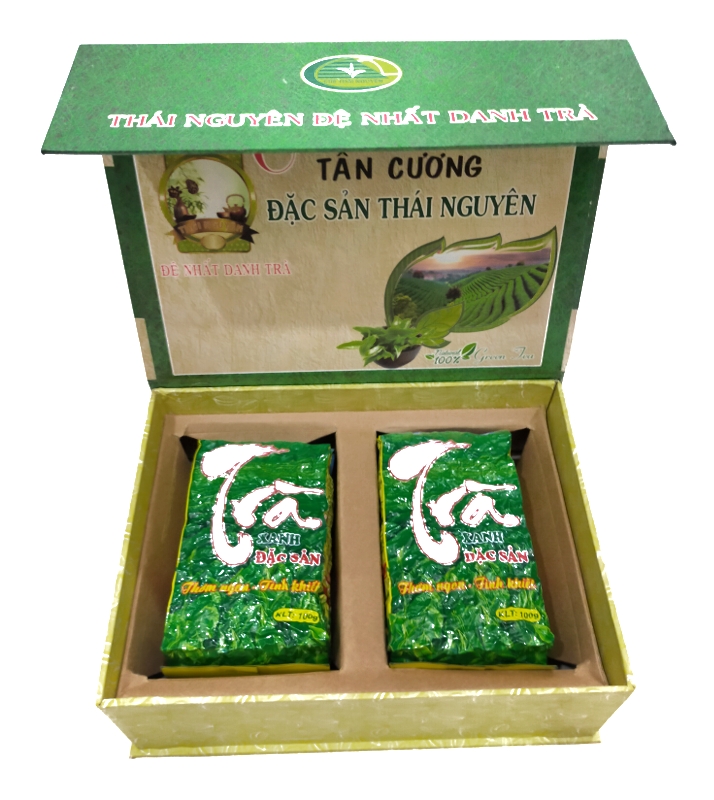 Trà Xanh Long Vân Đặc Biệt Cao Cấp Hộp 200gr