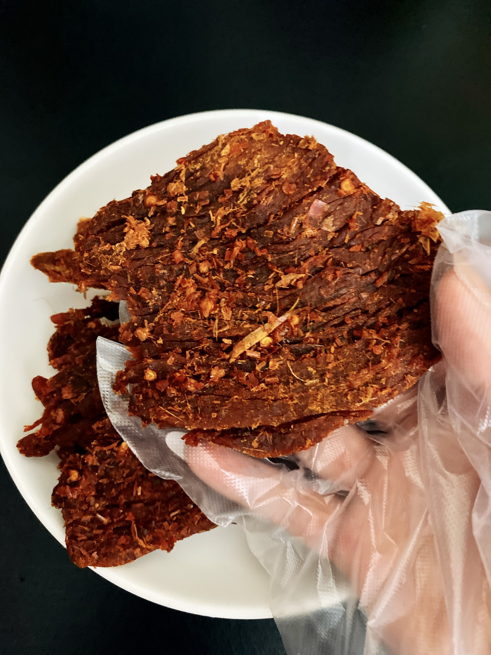 500gr bò khô miếng  nhà làm