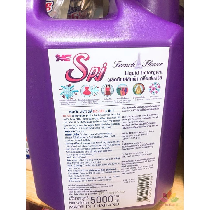 [HCM]Giặt xả siêu đậm đặc SPJ - Thailand