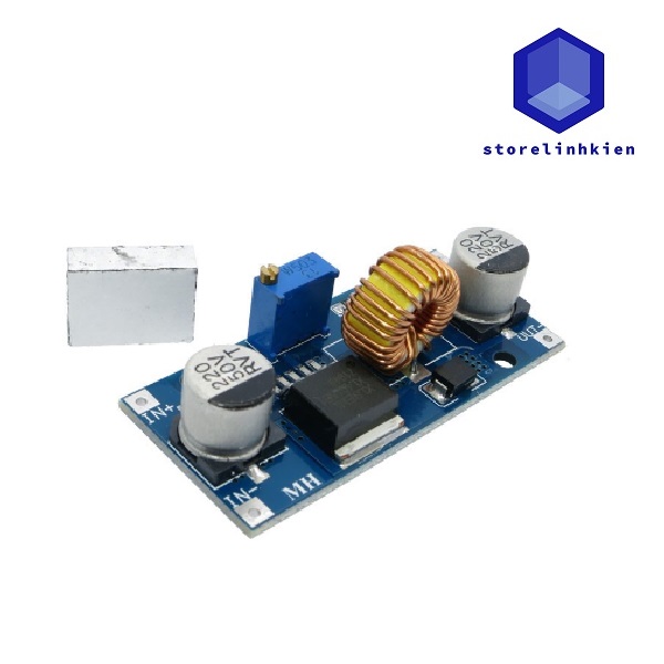 Mạch hạ áp DC-DC XL4015 5A 75W (nhôm tản nhiệt)