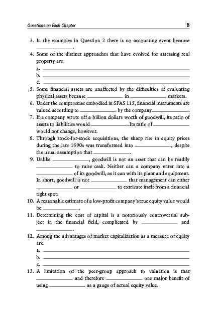Financial statement analysis workbook