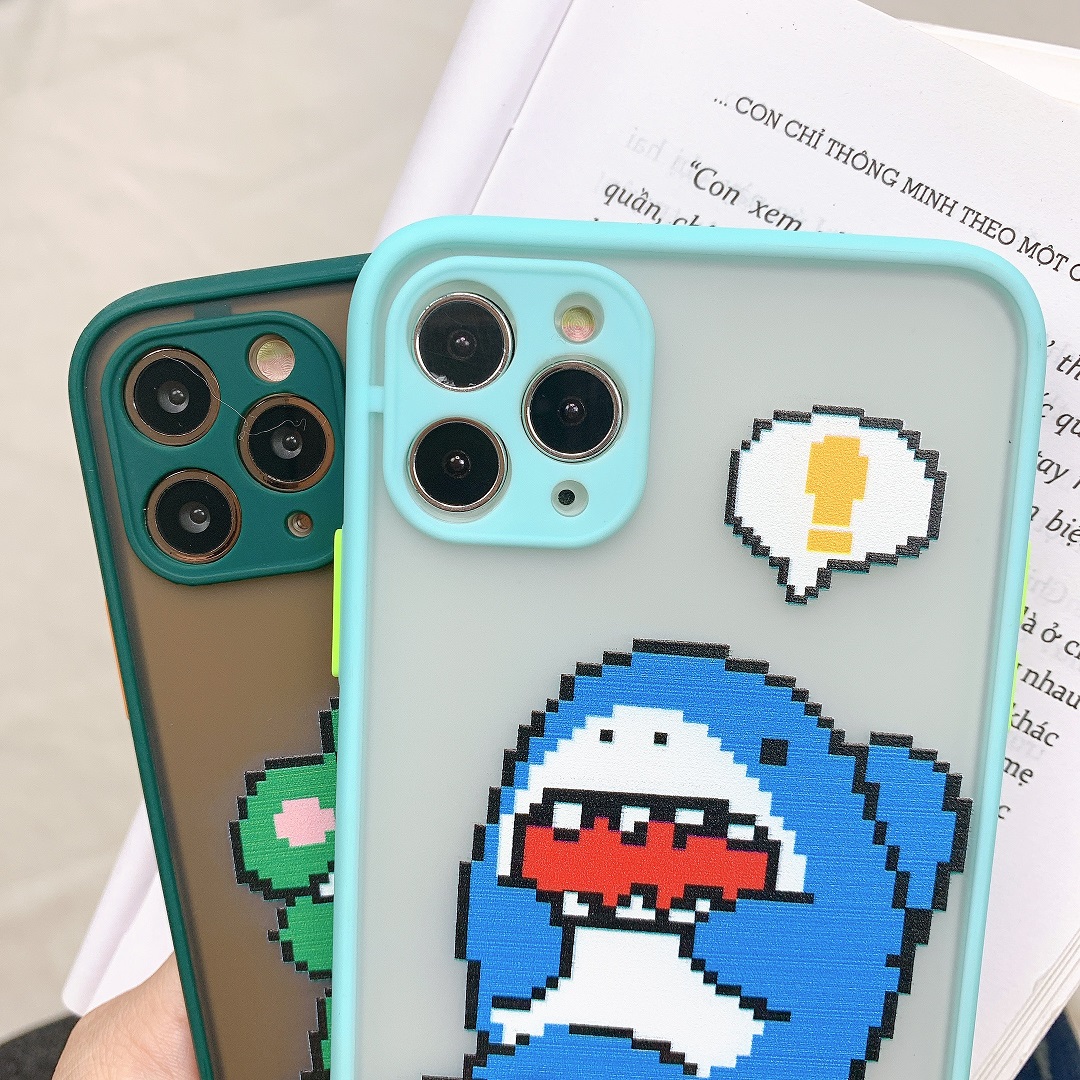 Ốp Lưng Nhám Chống Sock Va Đập Bảo Vệ Camera Happy Everyday