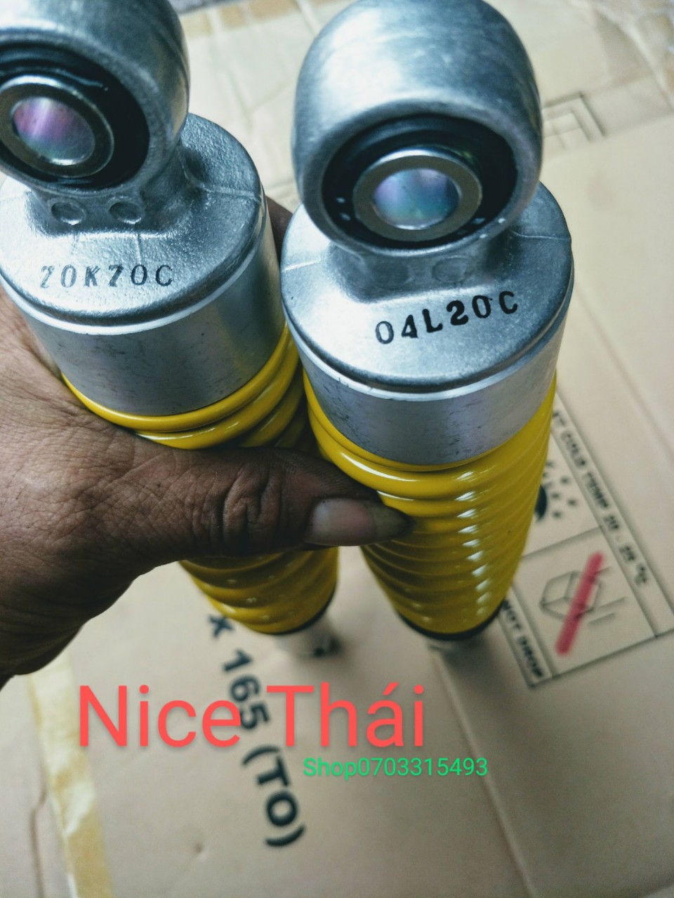 Cặp Phuộc ( NICE) THÁI CHÍNH HÃNG GẮN CÁC DÒNG XE