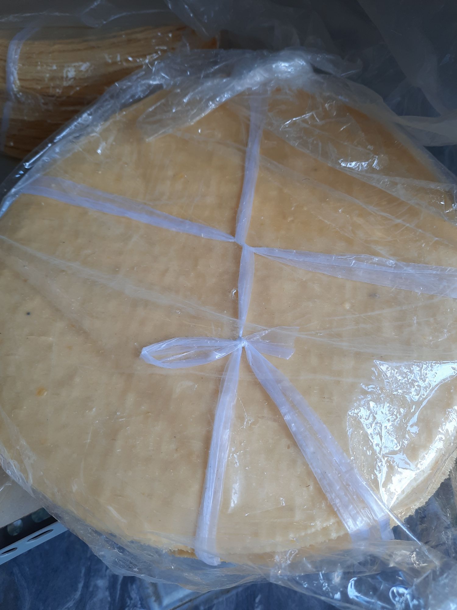 10 cái bánh phồng mì Bến Tre . size lớn : 29 cm