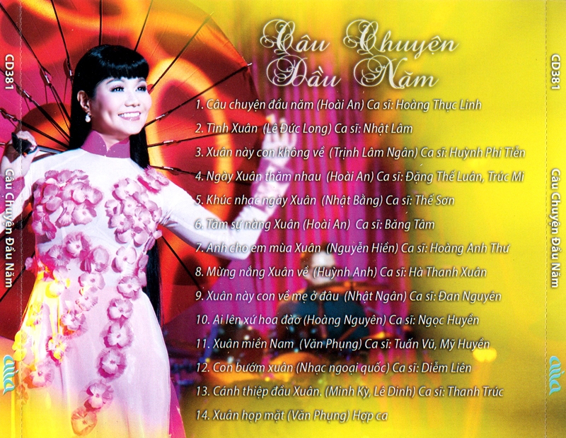 Bô 7CD phôi phono- Hoàng Thục Linh