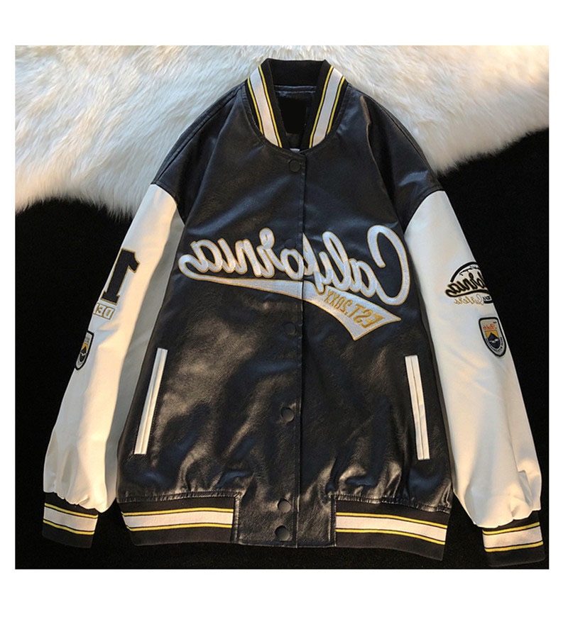 [A21] Áo Varsity Jacket California hàng thời trang cao cấp