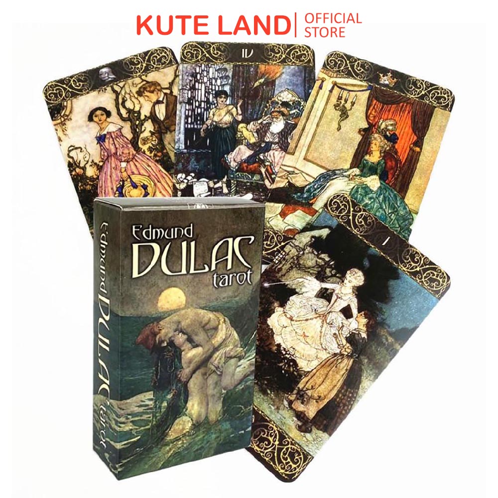 Bài Tarot Edmund Dulac Tarot Giá Rẻ Tặng File Tiếng Anh Và Đá Thanh Tẩy